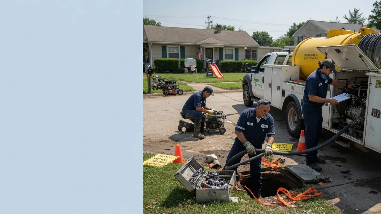 Septic Tank Pumping in Highland Village, TX near me